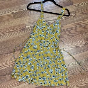 Spring yellow dress